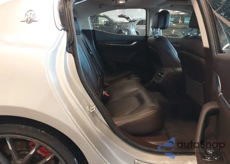 2017 Maserati Ghibli S Q4 from USA, damaged, VIN ZAM57RTA7H1240545